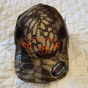 Reptile Pattern Cap - Brown